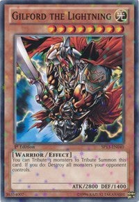 Gilford the Lightning [SP13-EN040] Starfoil Rare | North Game Den