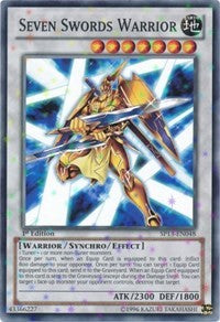 Seven Swords Warrior [SP13-EN048] Starfoil Rare | North Game Den