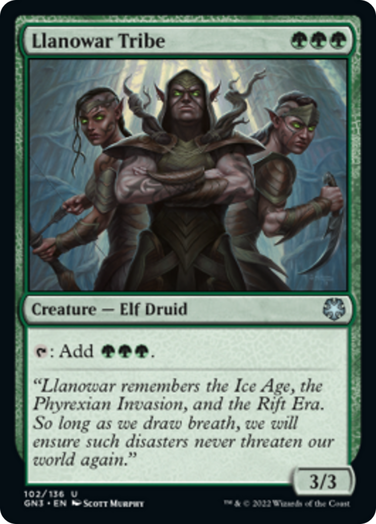Llanowar Tribe [Game Night: Free-for-All] | North Game Den