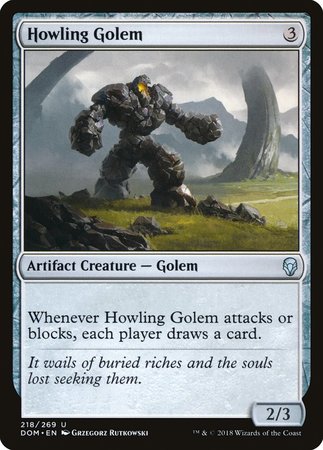 Howling Golem [Dominaria] | North Game Den