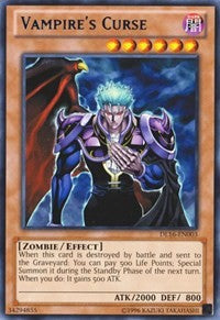 Vampire's Curse (Blue) [DL16-EN003] Rare | North Game Den