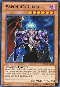 Vampire's Curse (Purple) [DL16-EN003] Rare | North Game Den