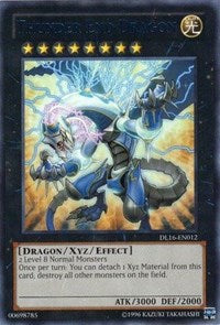 Thunder End Dragon (Blue) [DL16-EN012] Rare | North Game Den