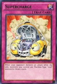 Supercharge (Green) [DL16-EN018] Rare | North Game Den
