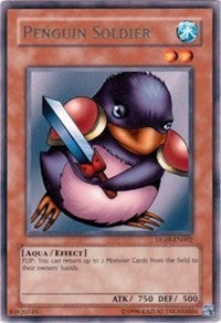 Penguin Soldier (Green) [DL09-EN002] Rare | North Game Den