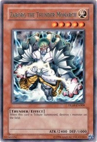 Zaborg the Thunder Monarch (Green) [DL09-EN009] Rare | North Game Den