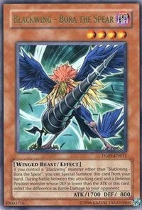 Blackwing - Bora the Spear (Green) [DL09-EN011] Rare | North Game Den