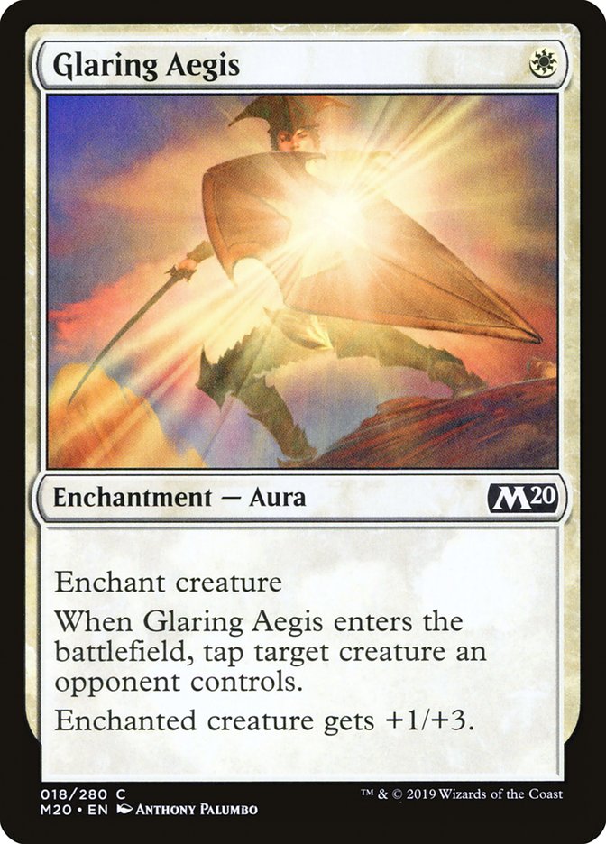 Glaring Aegis [Core Set 2020] | North Game Den