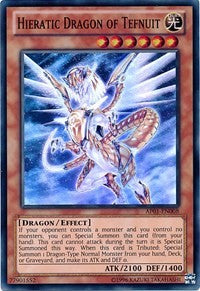 Hieratic Dragon of Tefnuit [AP01-EN008] Super Rare | North Game Den