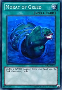 Moray of Greed [AP01-EN010] Super Rare | North Game Den