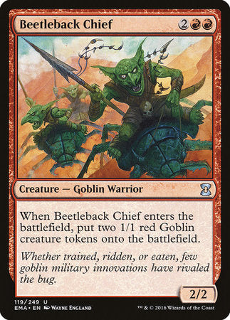 Beetleback Chief [Eternal Masters] | North Game Den