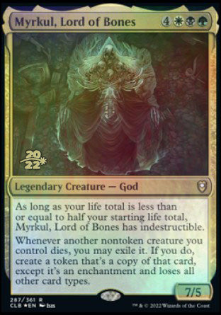 Myrkul, Lord of Bones [Commander Legends: Battle for Baldur's Gate Prerelease Promos] | North Game Den