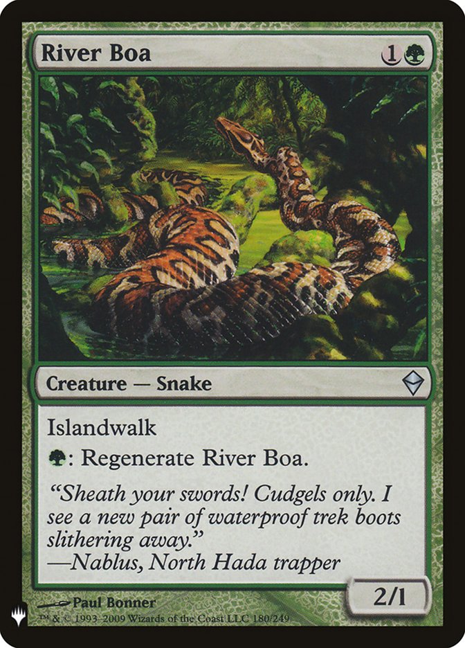 River Boa [Mystery Booster] | North Game Den