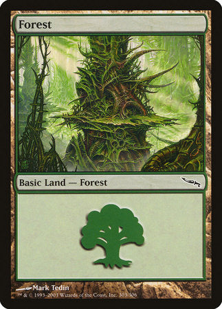 Forest (303) [Mirrodin] | North Game Den