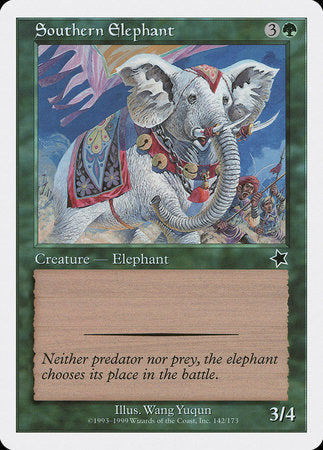 Southern Elephant [Starter 1999] | North Game Den