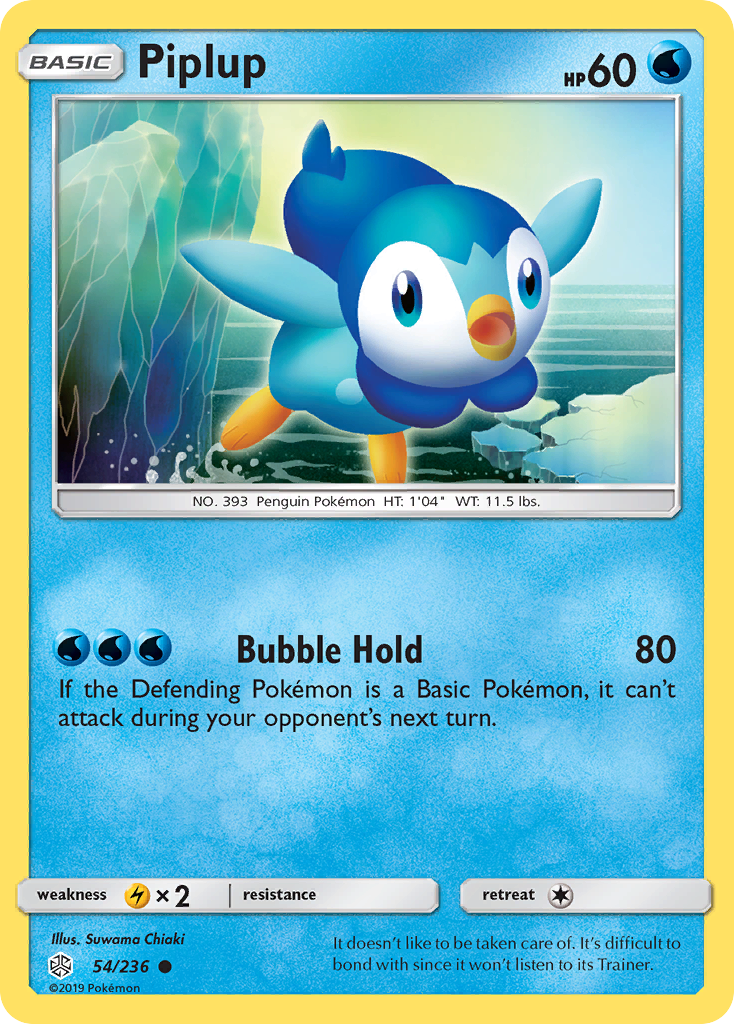 Piplup (54/236) [Sun & Moon: Cosmic Eclipse] | North Game Den