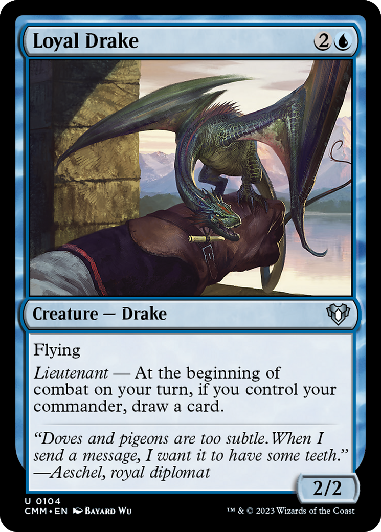 Loyal Drake [Commander Masters] | North Game Den