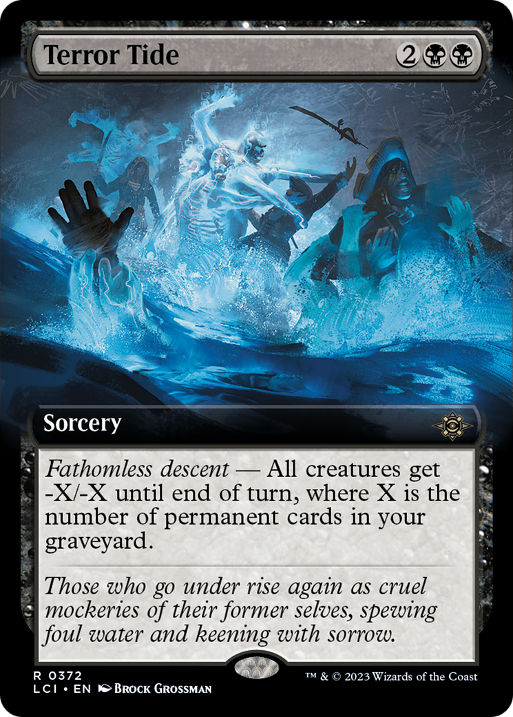 Terror Tide (Extended Art) [The Lost Caverns of Ixalan] | North Game Den