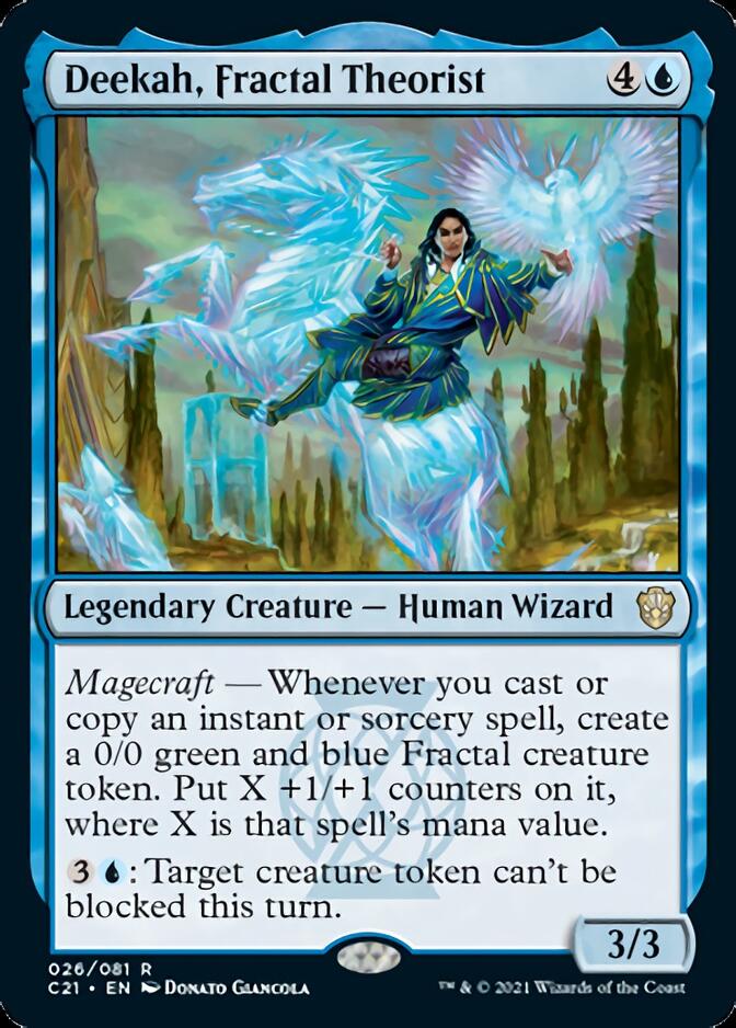 Deekah, Fractal Theorist [Commander 2021] | North Game Den