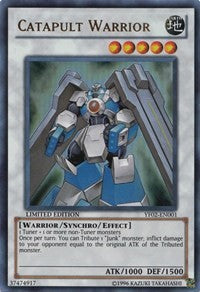 Catapult Warrior [YF02-EN001] Ultra Rare | North Game Den