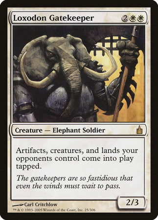 Loxodon Gatekeeper [Ravnica: City of Guilds] | North Game Den