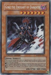 Gorz the Emissary of Darkness [RP02-EN000] Secret Rare | North Game Den