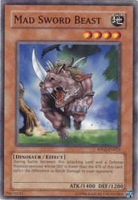 Mad Sword Beast [RP02-EN023] Common | North Game Den