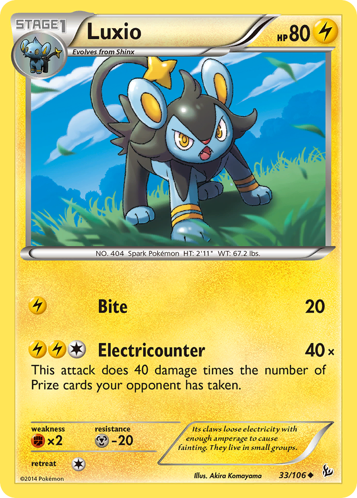 Luxio (33/106) [XY: Flashfire] | North Game Den