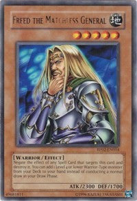 Freed the Matchless General [RP02-EN054] Rare | North Game Den