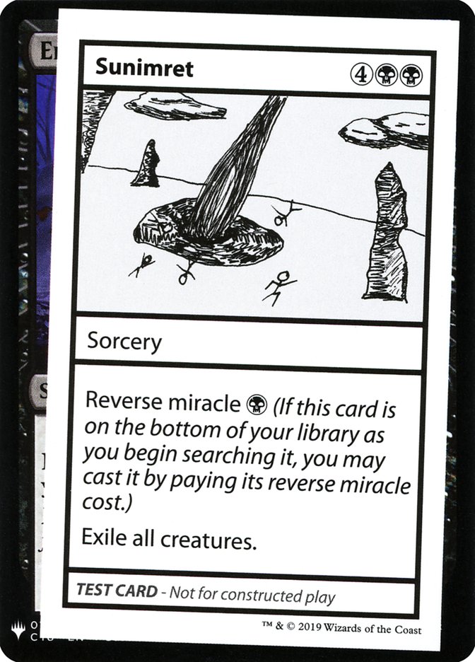 Sunimret [Mystery Booster Playtest Cards] | North Game Den