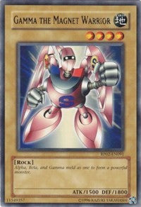 Gamma The Magnet Warrior [RP02-EN091] Rare | North Game Den