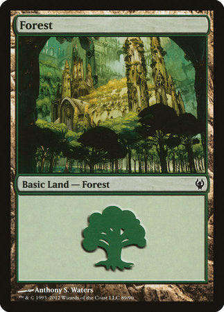 Forest (89) [Duel Decks: Izzet vs. Golgari] | North Game Den