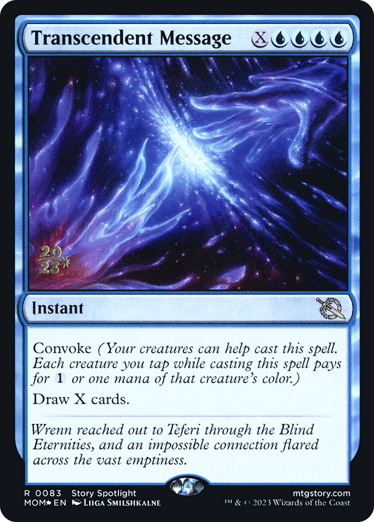 Transcendent Message [March of the Machine Prerelease Promos] | North Game Den