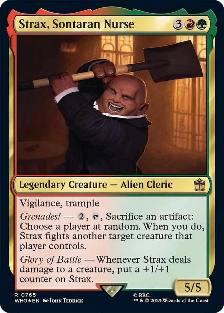 Strax, Sontaran Nurse (Surge Foil) [Doctor Who] | North Game Den