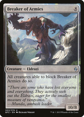 Breaker of Armies [Battle for Zendikar] | North Game Den