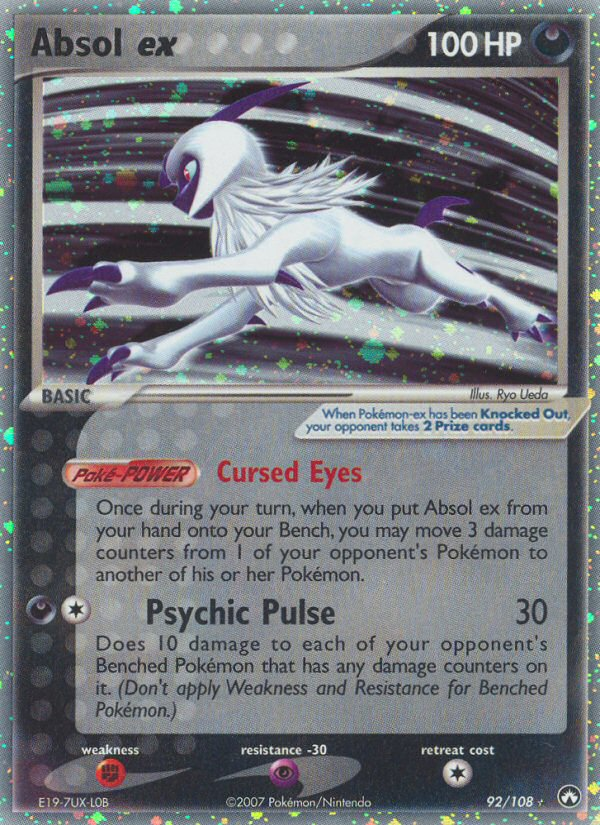 Absol ex (92/108) [EX: Power Keepers] | North Game Den