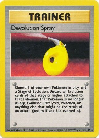 Devolution Spray (72/102) [Base Set Unlimited] | North Game Den