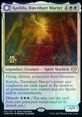 Katilda, Dawnhart Martyr // Katilda's Rising Dawn [Innistrad: Crimson Vow Prerelease Promos] | North Game Den
