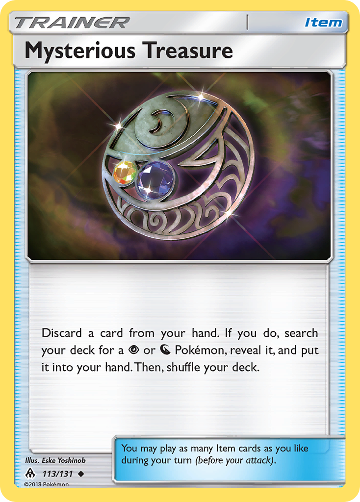 Mysterious Treasure (113/131) [Sun & Moon: Forbidden Light] | North Game Den