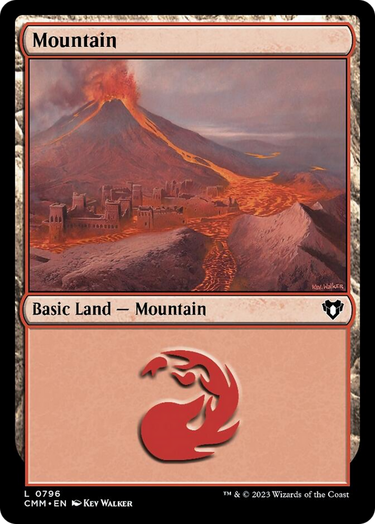 Mountain (796) [Commander Masters] | North Game Den