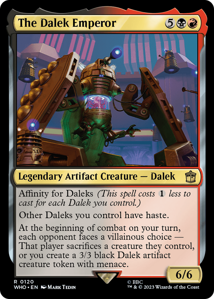 The Dalek Emperor (Extended Art) [Doctor Who] | North Game Den