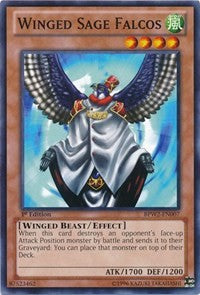 Winged Sage Falcos [BPW2-EN007] Common | North Game Den