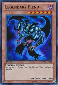 Legendary Fiend [BPW2-EN021] Super Rare | North Game Den