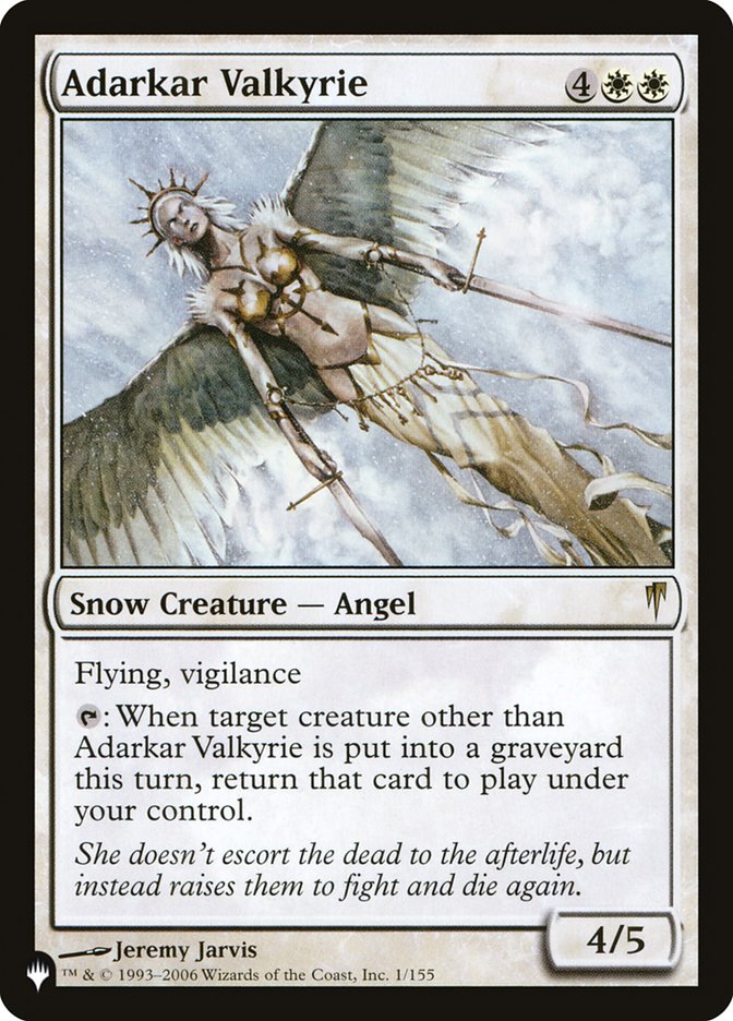 Adarkar Valkyrie [The List] | North Game Den