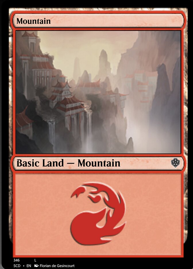 Mountain (346) [Starter Commander Decks] | North Game Den