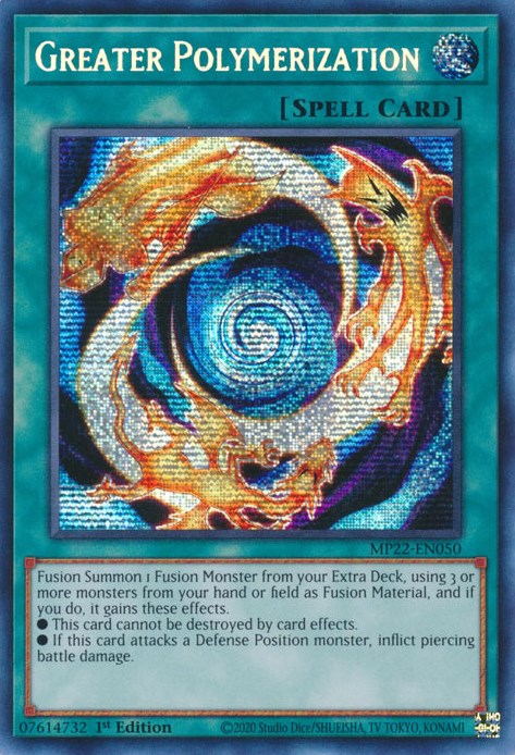 Greater Polymerization [MP22-EN050] Prismatic Secret Rare | North Game Den