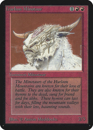Hurloon Minotaur [Limited Edition Alpha] | North Game Den