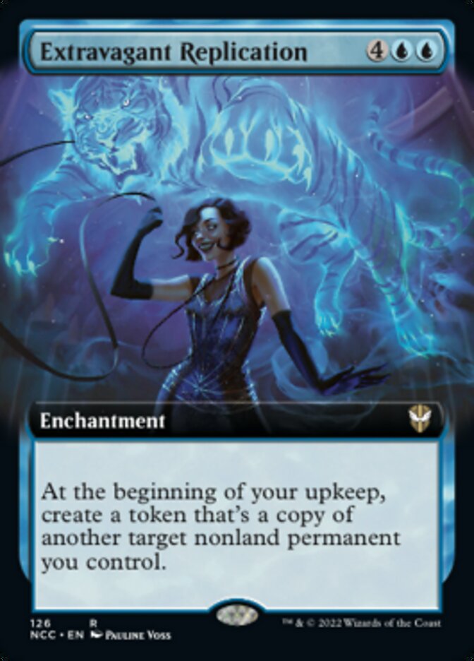 Extravagant Replication (Extended Art) [Streets of New Capenna Commander] | North Game Den