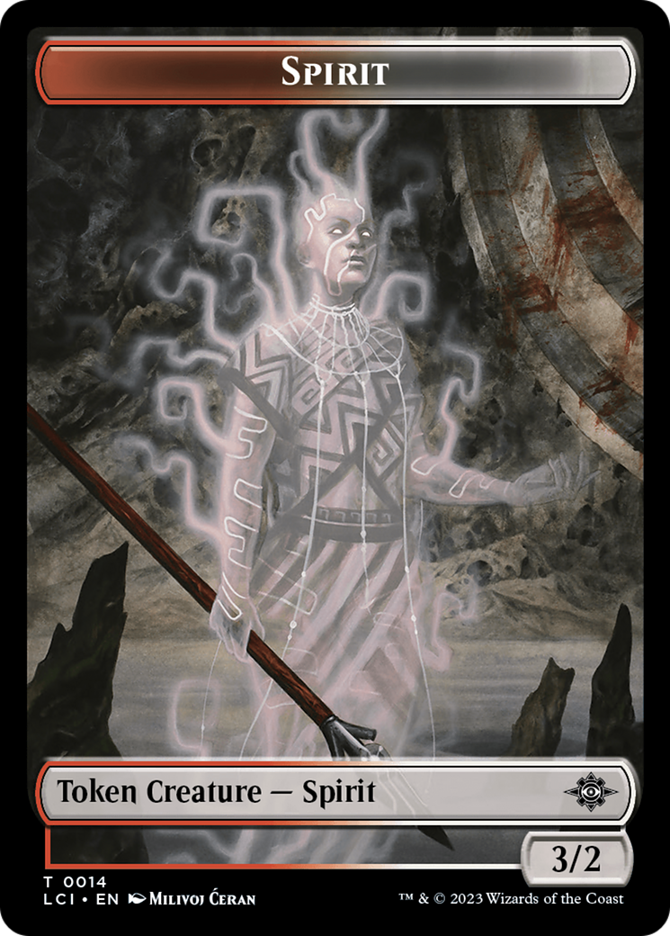 Spirit Token [The Lost Caverns of Ixalan Tokens] | North Game Den