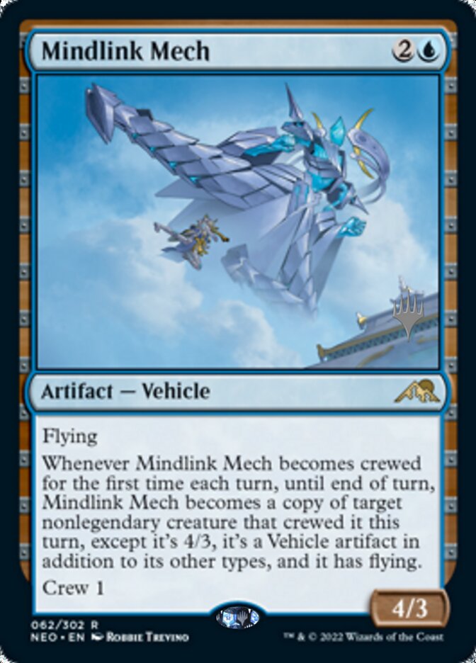 Mindlink Mech (Promo Pack) [Kamigawa: Neon Dynasty Promos] | North Game Den